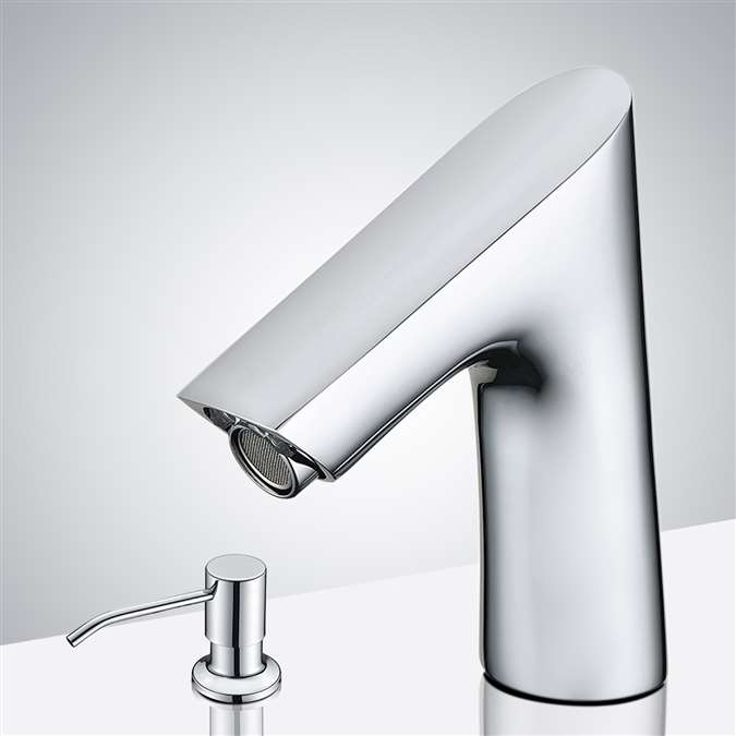 BathSelect BS1099CM Chrome Commercial Automatic Sensor Faucet