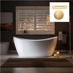 Luxury hospitality bathtubs and bathing fixtures
