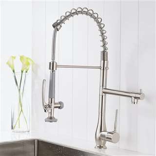 Parma Single Handle Deck Mount Kitchen Sink Faucet