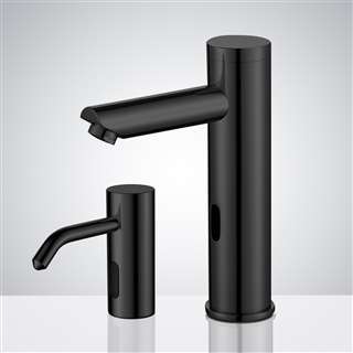 BathSelect Solo Oil Rubbed Bronze Automatic Commercial Sensor Faucet and Soap Dispenser
