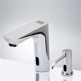 Touchless soap dispensing for hygiene perception