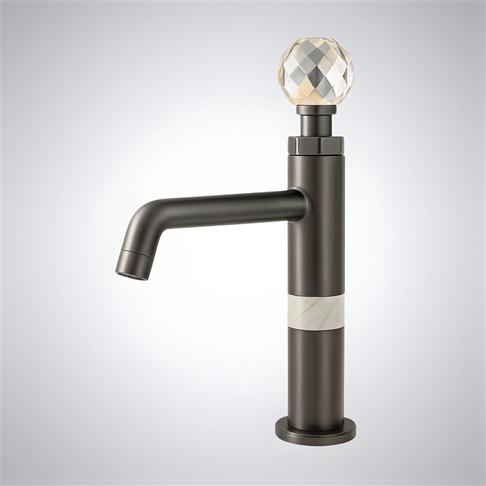 BathSelect Monarch Forge Gun Metal Gray Single Handle Faucet