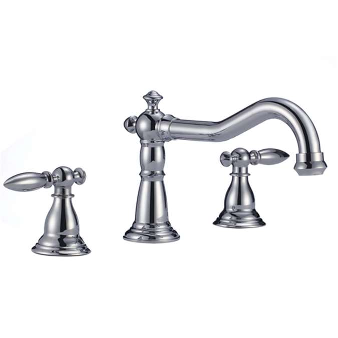 Florence Dual Handle Solid Brass Bathroom Sink Faucet