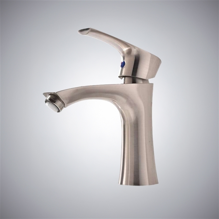 Trento Single Handle Bathroom Sink Faucet with Hot/Cold Mixer