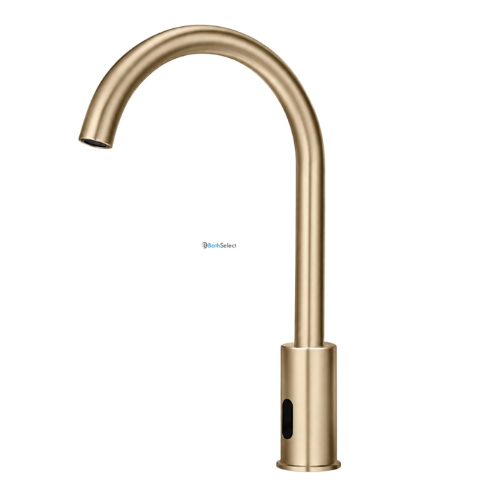 Wall Mount Commercial Automatic Soap Dispenser In Brushed Gold