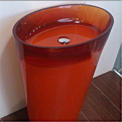 roman-freestanding-red-acrylic-bathroom-sink