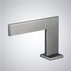 tap basin soap dispenser mirror counter drainage power source and maintenance access