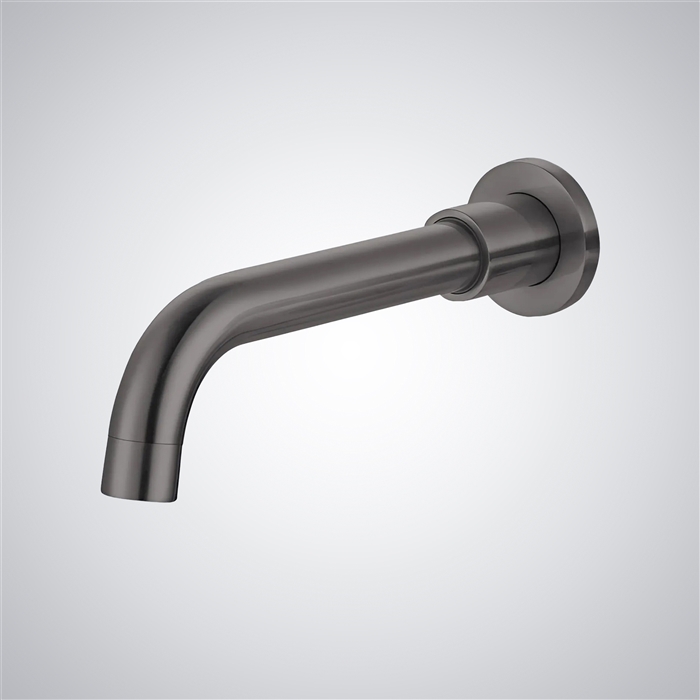 BathSelect Saint-Malo Grey Copper Wall Mounted Touchless Faucet
