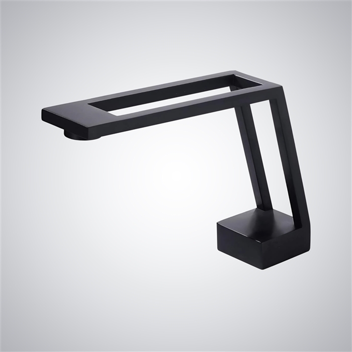 BathSelect Chatillon Black Brass Deck Mounted Touchless Basin Faucet