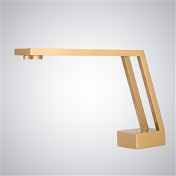 deck-mounted sensor faucets and coordinated finish families