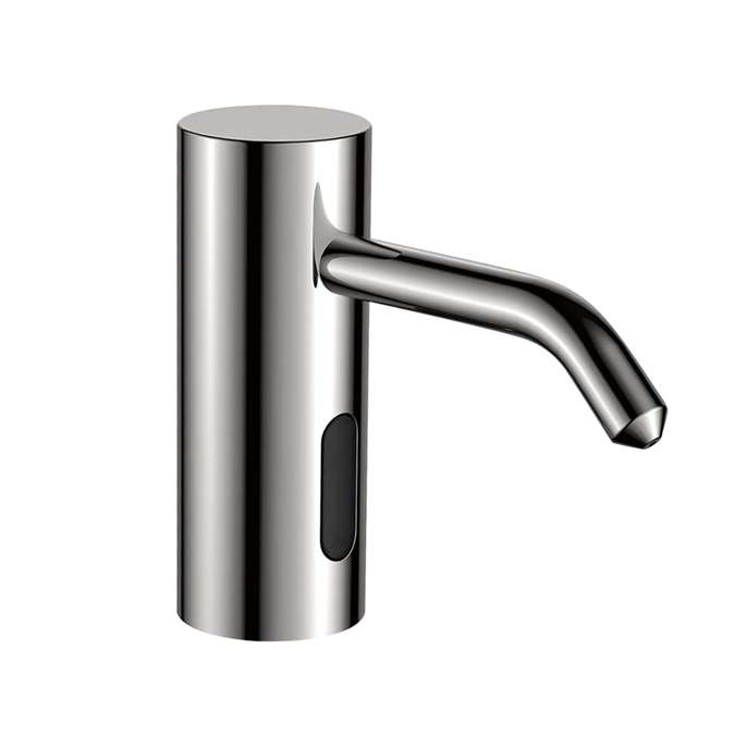 Wella Deck Mount Brushed Nickel Commercial Motion Sensor Liquid Soap Dispenser