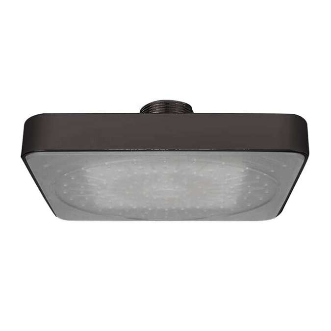 Bronze Finish Square LED Rainfall Shower Head