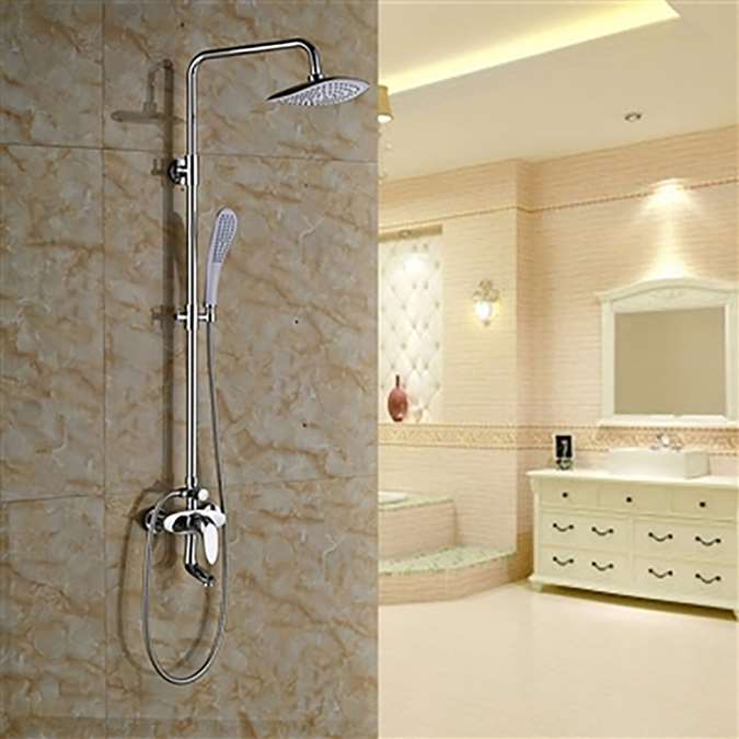 Khloe Wall Mount 8 Inch Rain Shower Head