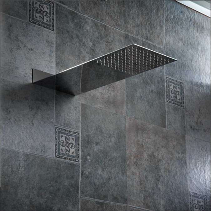 Leuven Ultra Thin Stainless Steel Rainfall Shower Head