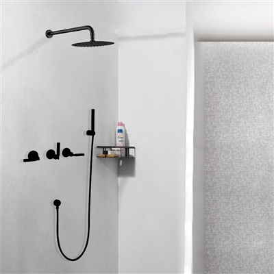 Seattle Contemporary Wall Mount Bathroom Shower Set