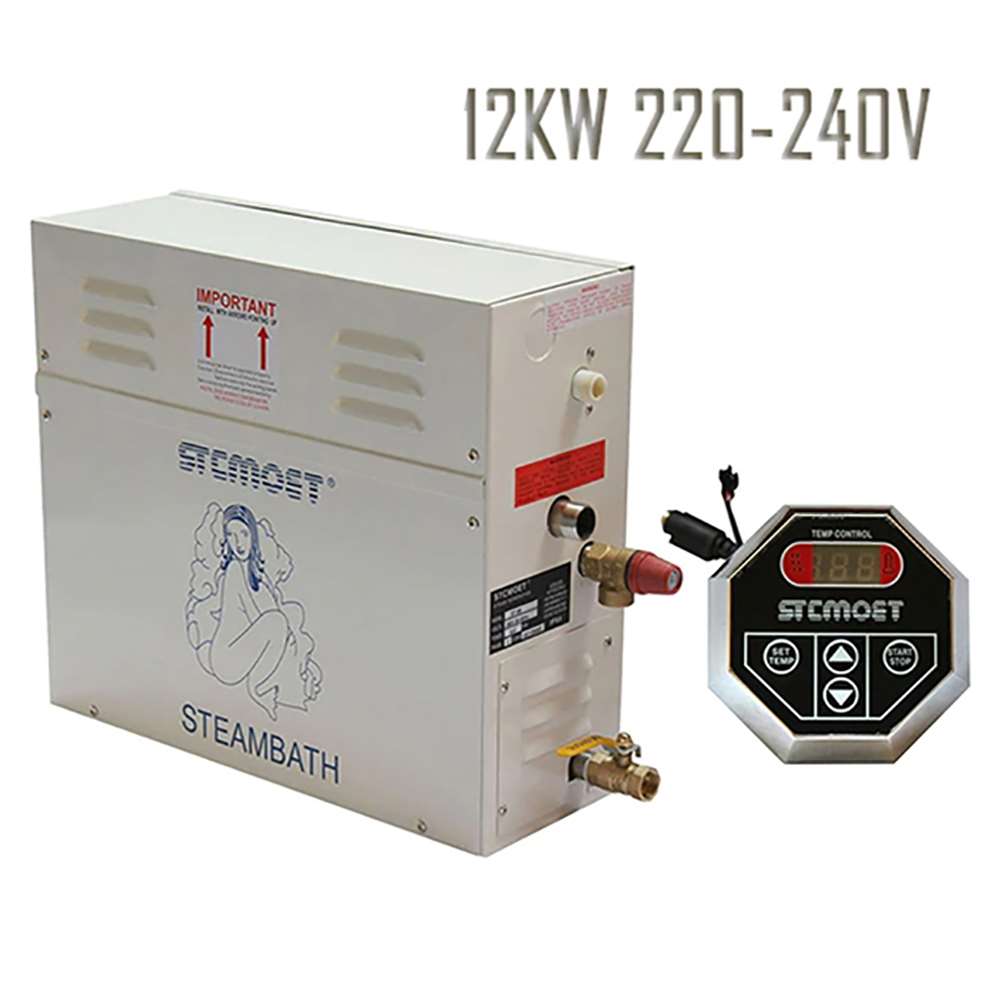 12 KW 220V-240V steam generator with digital controller (BS9796)