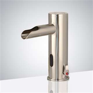 Commercial touchless faucet systems for high-traffic restrooms