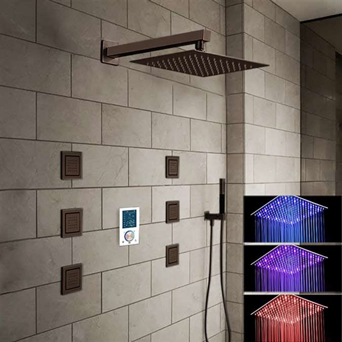 Discover Our Trialo Light Oil Rubbed Bronze Solid Brass Color Changing ...
