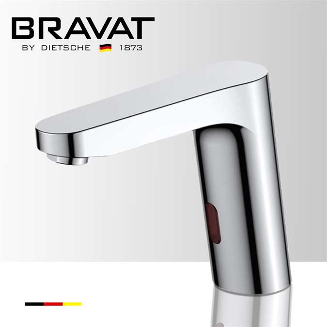 Bravat Mina Chrome Commercial Automatic Motion Sensor Faucet