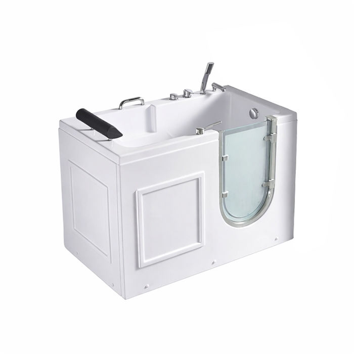 BathSelect Pisa Luxury Portable Walk-in Bathtub Set