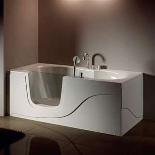 BathSelect frameless glass walk-in tub for premium bathroom comparison