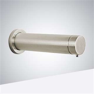 BathSelect Brushed Nickel Finish Commercial Automatic Sensor Soap Dispenser