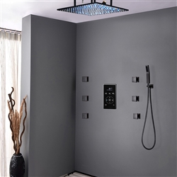 BathSelect Royal Shower System With LCD Digital Mixer And Adjustable Body Jets BathSelect Royal Shower System With LCD Digital Mixer And Adjustable Body Jets