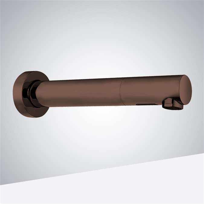 BathSelect Integrated Wall Mount Light Oil Rubbed Bronze Motion Sensor Faucet