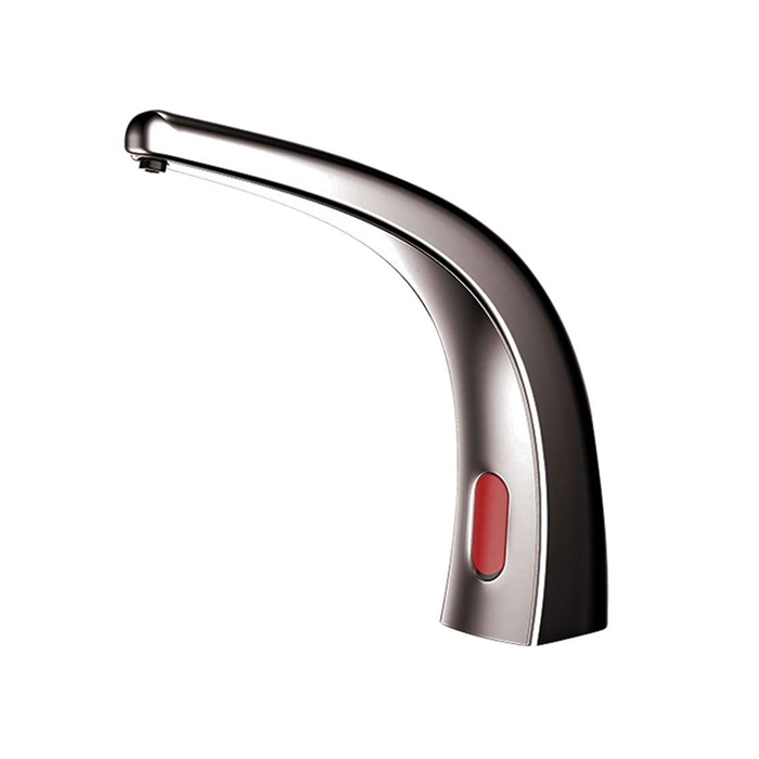 BathSelect Brushed Nickel Commercial Automatic Liquid Foam Soap Dispenser