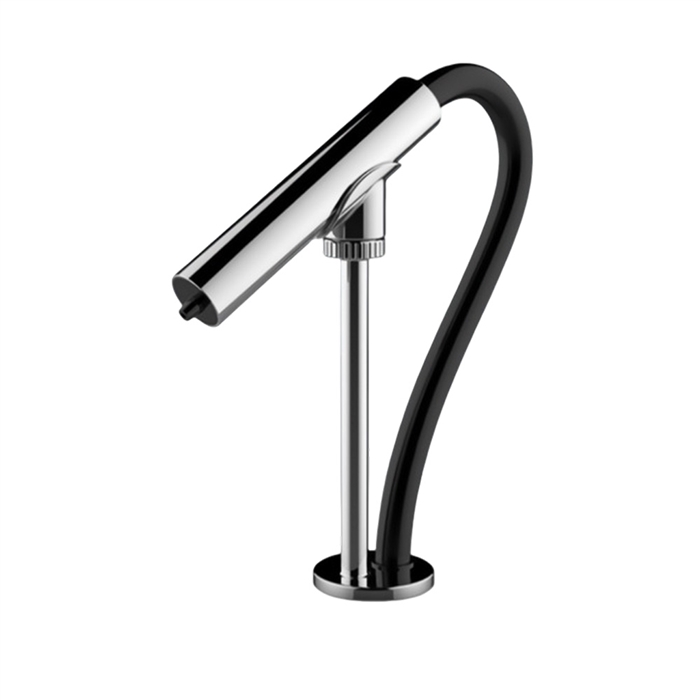 Fontana Hand Sanitizer Chrome Automatic Soap Dispenser - Deck Mounted Commercial