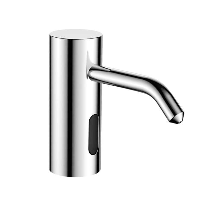 Wella Deck Mount Brushed Nickel Commercial Motion Sensor Liquid Soap Dispenser