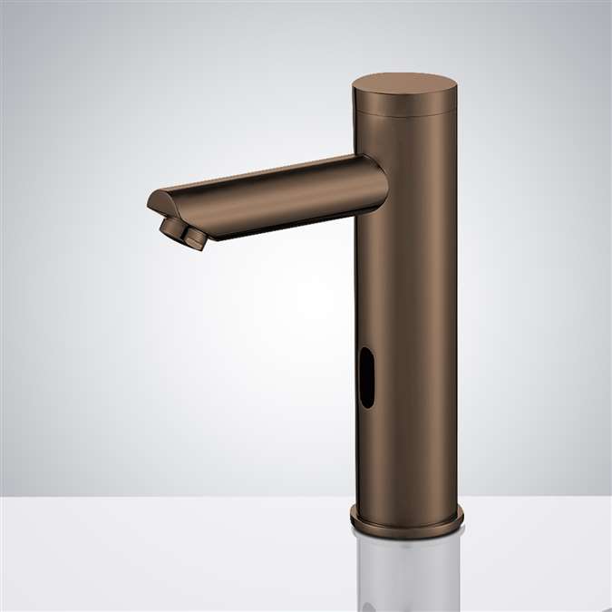 BathSelect Solo Light Oil Rubbed Bronze Automatic Commercial Sensor Faucet