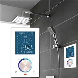  BIM Object Files Digital shower control system shower mixer intelligent shower control system for bathroom