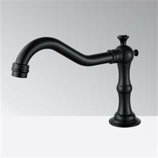 Motion sensor touchless bathroom faucets