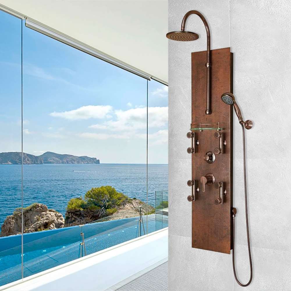 8-Jet Shower System in Oil Rubbed Bronze (BST625)