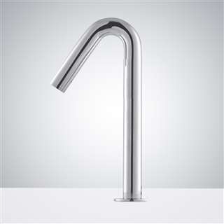 Marsala Deck Mount Chrome Finish Commercial Automatic Sensor Faucet