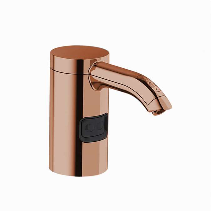 BathSelect Stainless Steel Commercial Rose Gold Soap Dispenser