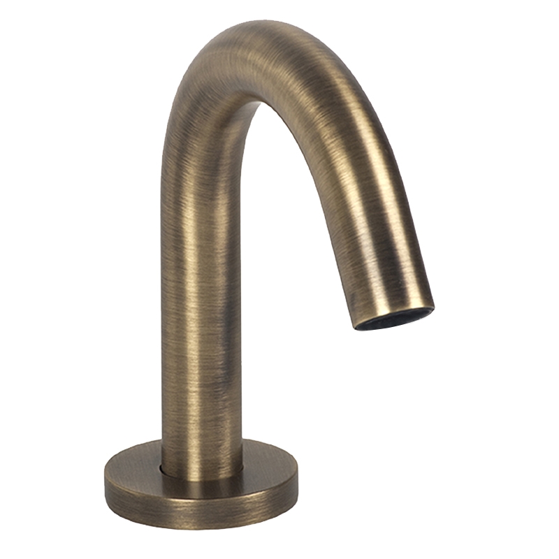 erona Antique Brass Deck Mount Automatic Commercial Sensor Faucet