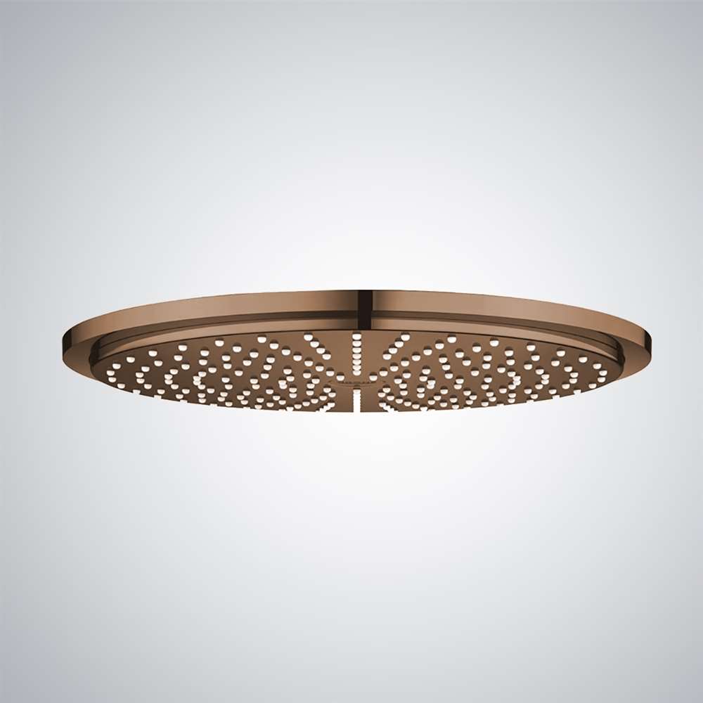 20 inch Light Oil Rubbed Bronze Round Color Changing LED Rain Shower Head (BSTD006-L)