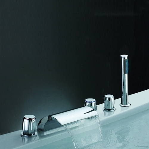 BathSelect BSY-8001 chrome bathtub faucet collection