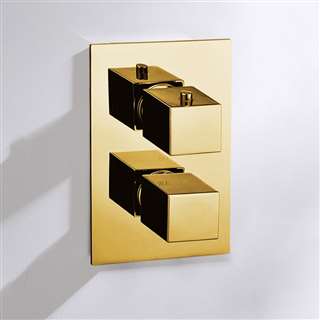  BIM Object Files Brass Shower Mixer Gold Tone Finish