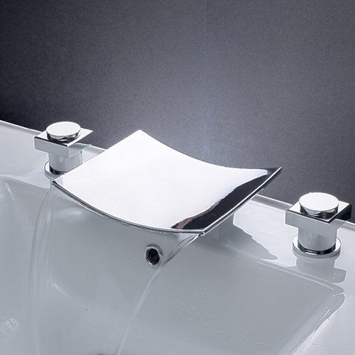 Two-Handle-Desk-Mount-Bathroom-Tub-Faucet-Chrome