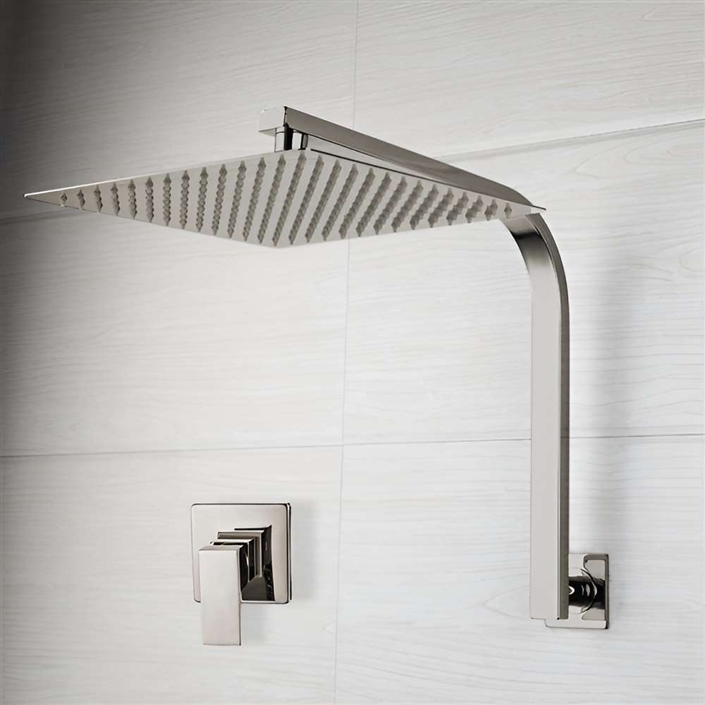 12 inch rainfall shower head set (BZ-5798)