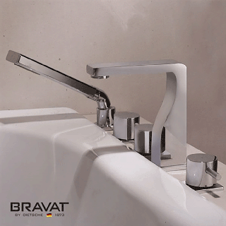 Hotel bath case reference matching faucet and shower fixtures