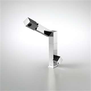 Commercial office restroom case reference deck mounted touchless faucets
