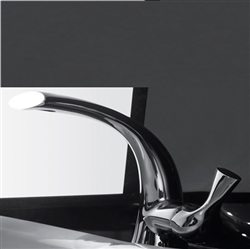 Bravat Lowes Chrome Polished Finish Bathroom Sink Mixer Tap