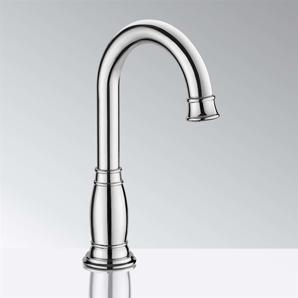 BathSelect chrome automatic touchless faucet