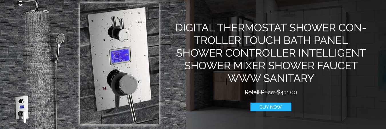 Digital shower control system shower mixer intelli